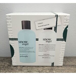 Philosophy Snow Angel Bath & Body Gift Set Duo Body Lotion Shower Gel NEW